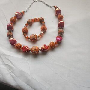 Necklace and Bracelet Set